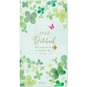 2022ポケットダイアリー スリム クローバー柄 22098006