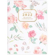2022ポケットダイアリー A6 カントリータイム 花柄 22104006