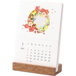 ヨドバシ.com - 31207006 [2022季節をのぞくカレンダー 花柄] 通販