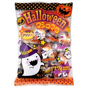 限定 やおきん ハロウィンマシュマロ プリン味 177g（個包装紙込み）