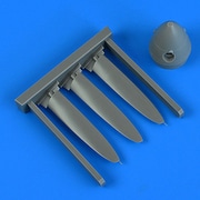 QIC32279 1/32 レジン製ディティールアップパーツ スピットファイア Mk.V ロートルプロペラ （ホビーボス用） [プラモデル用パーツ]