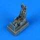 QIC48989 1/48 レジン製ディティールアップパーツ Ta183 フッケバイン 射出座席 ベルトモールド付 （アカデミー/タミヤ用） [プラモデル用パーツ]