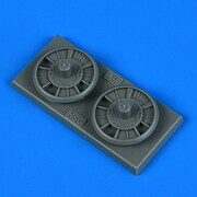 QIC72663 1/72 レジン製ディティールアップパーツ Ju88A-4 ラジエーター （ハセガワ用） [プラモデル用パーツ]