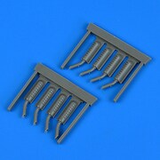 QIC72665 1/72 レジン製ディティールアップパーツ アブロ シャクルトン 後期型排気管 （エアフィックス用） [プラモデル用パーツ]