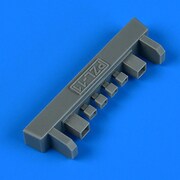 QIC72667 1/72 レジン製ディティールアップパーツ PZL-11 排気管 （アルマホビー用） [プラモデル用パーツ]