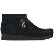 26161529-BLACK SUEDE-4.5 [クラークス WALLABEE BOOT2 スポーツカジュアルシューズ レディス]