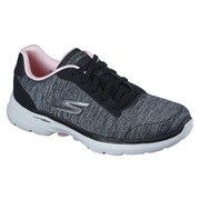 124506-BKPK-23.0cm [スケッチャーズ GO WALK 6 - MAGIC MELODY スポーツカジュアルシューズ レディス]