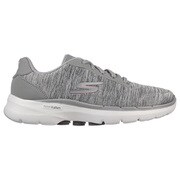 124506-GRY-23.0cm [スケッチャーズ GO WALK 6 - MAGIC MELODY スポーツカジュアルシューズ レディス]
