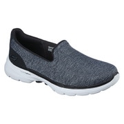 124507-BKW-25.0cm [スケッチャーズ GO WALK 6 - GRAND HORIZON スポーツカジュアルシューズ レディス]