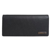 EDWIN シュリンク合皮 長財布 小銭収納 カードポケット多数 BLACK 22259170