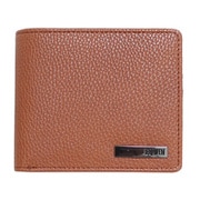 EDWIN シュリンク合皮 二つ折財布 小銭収納 カードポケット多数 Lt.BROWN 22259171