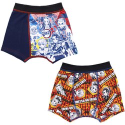 35770 鬼滅の刃 プレミアム 2Pボクサー （ラメ） 120cm [キャラクターグッズ]