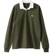 ソリッドカラー ラグビージャージ SOLID COLOR RUGBY JERSEY RA40095 オリーブ(47) XLサイズ [アウトドア カットソー ユニセックス]