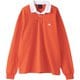 ソリッドカラー ラグビージャージ SOLID COLOR RUGBY JERSEY RA40095 ストロベリー(67) 3Lサイズ [アウトドア カットソー ユニセックス]