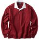 ソリッドカラー ラグビージャージ SOLID COLOR RUGBY JERSEY RA40095 マルーン(69) 3Lサイズ [アウトドア カットソー ユニセックス]