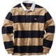 4インチストライプ ラグビージャージ 4INCH STRIPE RUGBY JERSEY RA40096 ベージュ(31) Mサイズ [アウトドア カットソー ユニセックス]