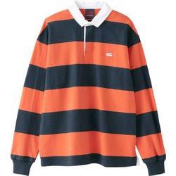 新品未使用　CANTERBURY　カンタベリー　ストライプラグビージャージ　L カンタベリー CANTERBURY 4インチ ストライプ ラグビー ジャージ