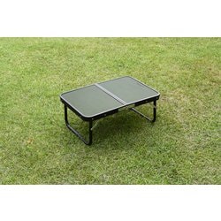 bcl 585 フォーダブルテーブル 60×40 カーキ