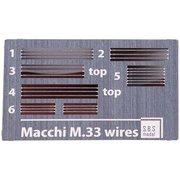 SBM72068 1/72 ディテールアップパーツ マッキ M 33用 張り線エッチングパーツセット （SBS用） [プラモデル用パーツ]