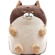モフトピア 抱きまくら おすわり型 クッション もっちりやわらかタッチのぬいぐるみ 黒柴 癒しのかわいい犬 MTP341