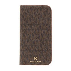 MKECBRDFLIP2161 [iPhone 13用 Folio Case Brown/Red]