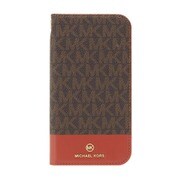 MKBCBRDFLIP2167 [iPhone 13 Pro Max用 Folio Case Brown/Red]