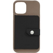 FX2TTPBPWIP2162 [iPhone 13 Pro用 Wrap Case Taupe/Black]