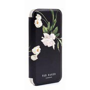 84318 [iPhone 13 Pro用 Folio Case Elderflower Black Silver]