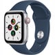Apple Watch SE 第1世代（GPS ＋ Cellularモデル）- 40mmシルバーアルミニウムケースとアビスブルースポーツバンド [MKQV3J/A]