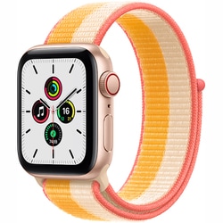 ヨドバシ.com - アップル Apple Apple Watch SE（GPS ＋ Cellularモデル）-  40mmゴールドアルミニウムケースとメイズ/ホワイトスポーツループ [MKQY3J/A] 通販【全品無料配達】