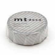 マスキングテープ mt 1P ストライプ・シルバー MT01D146R