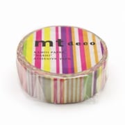 マスキングテープ mt 1P マルチボーダー・ビビッド MT01D285R