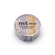 マスキングテープ mt 1P マルチボーダー・パステル MT01D286R