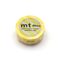 マスキングテープ mt 1P ストライプ・レモン MT01D369R