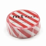 マスキングテープ mt 1P ストライプ・レッド MT01D371R