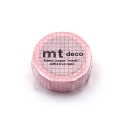 マスキングテープ mt 1P 方眼・さくら MT01D393R
