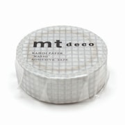 マスキングテープ mt 1P 方眼・銀 MT01D399R