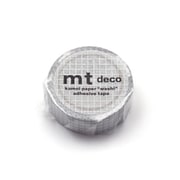 マスキングテープ mt 1P 方眼・銀 MT01D399R