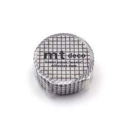 マスキングテープ mt 1P 方眼・ブラック MT01D400R