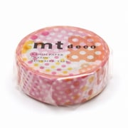 マスキングテープ mt 1P ネガポジドット・ピンク MT01D422R