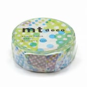 マスキングテープ mt 1P ネガポジドット・ブルー MT01D423R