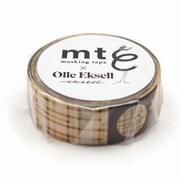 マスキングテープ mt×Nordic countries Olle Eksell(オーレ・エクセル) Crossed Lines MTOLLE10