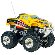 R/Cミニ ビッグタイヤカー CR8013B モンスタートラック（イエロー） [ラジコン]