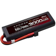 XPOWER R-SPEC Li-Po 7.4V 3000mAh 50C/100C T型 ディーンズコネクター [ラジコン用部品]