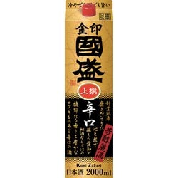 國盛 金印辛口 パック 14度 2000ml