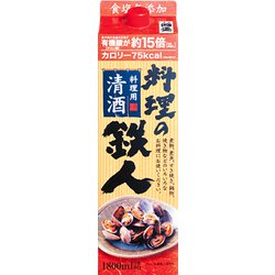 國盛 料理酒 料理の鉄人 パック 12度 1800ml