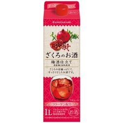 國盛 ざくろのお酒 梅酒仕立て パック 7度 1000ml