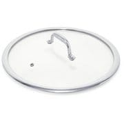 ダイヤモンドグレイス ステンレスガラスふた 28cm PDG-SG28