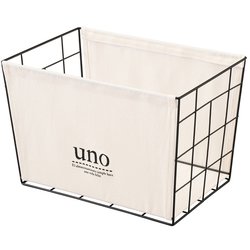 ワイヤーバスケット アイボリー（UNO） WIB-38