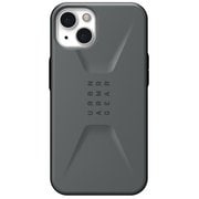 UAG-RIPH21MA-C-SV [iPhone 13用 Civilian 耐衝撃ケース シルバー]